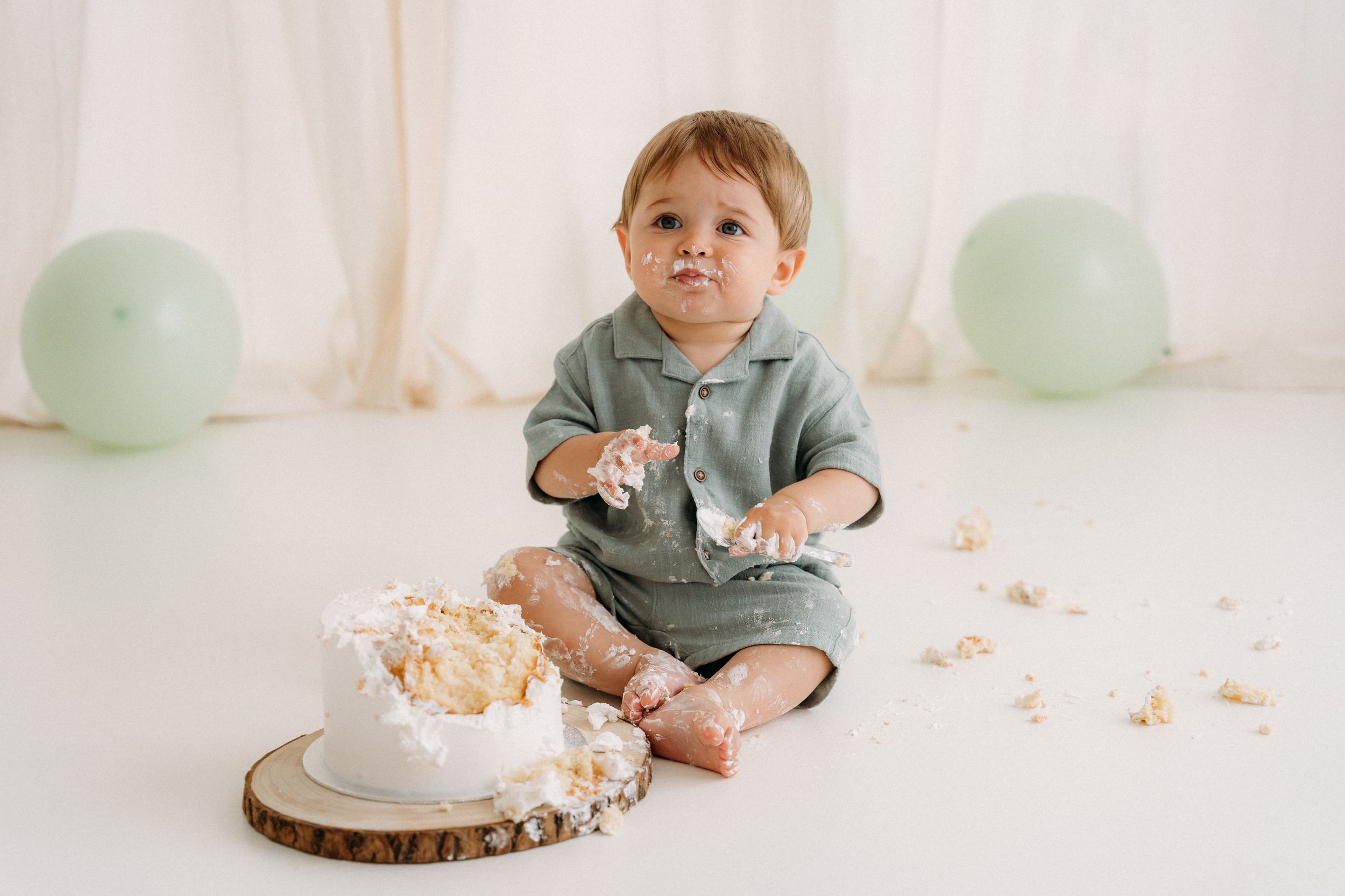 Cakesmash nabij Antwerpen, voor de 1ste verjaardag te vieren.