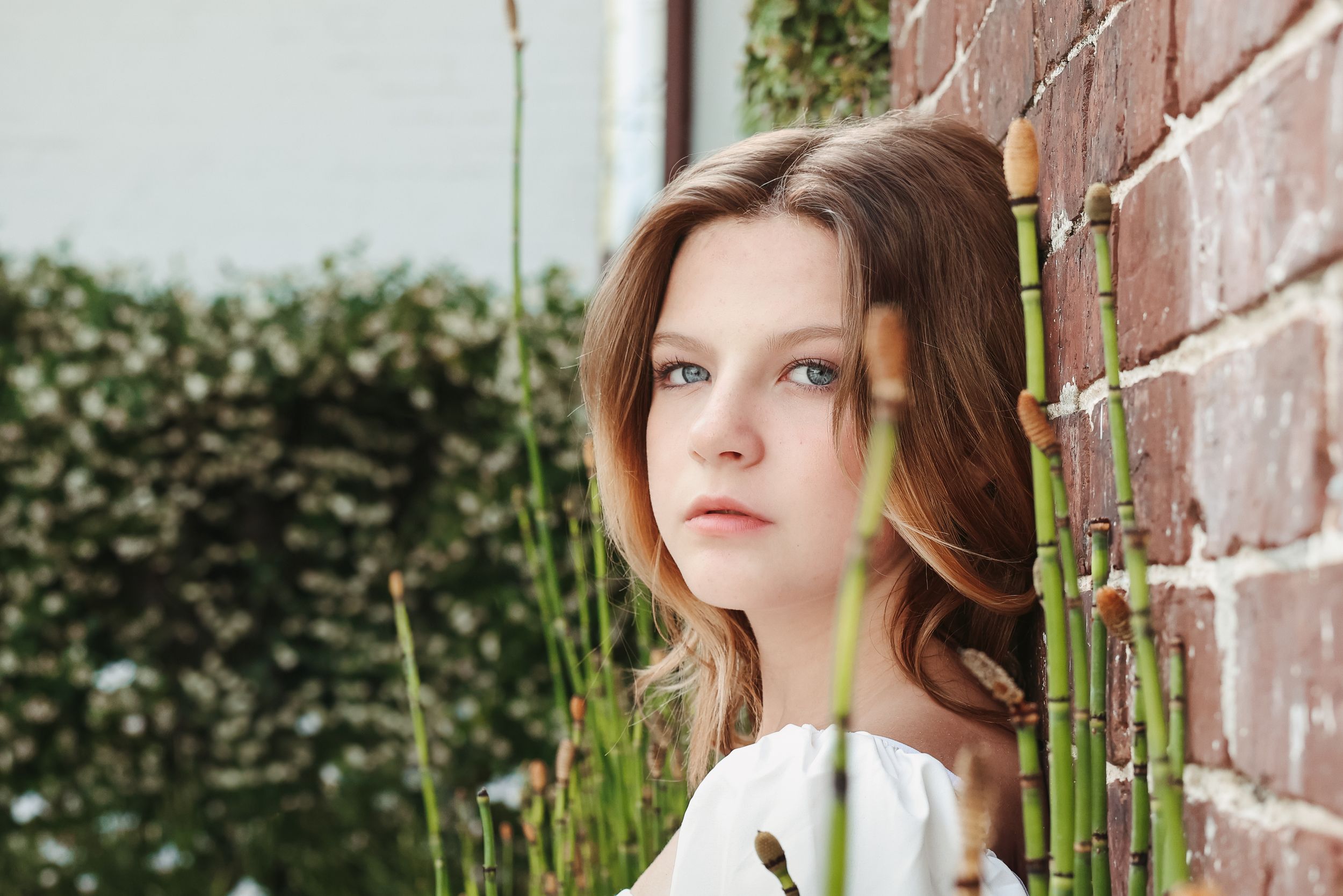 Individual Portrait of Young Woman, Downtown Charleston, SC