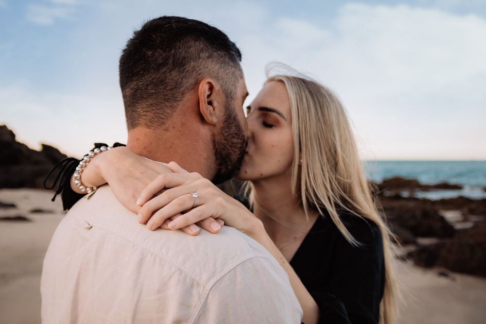 Couple Portraits at the beach