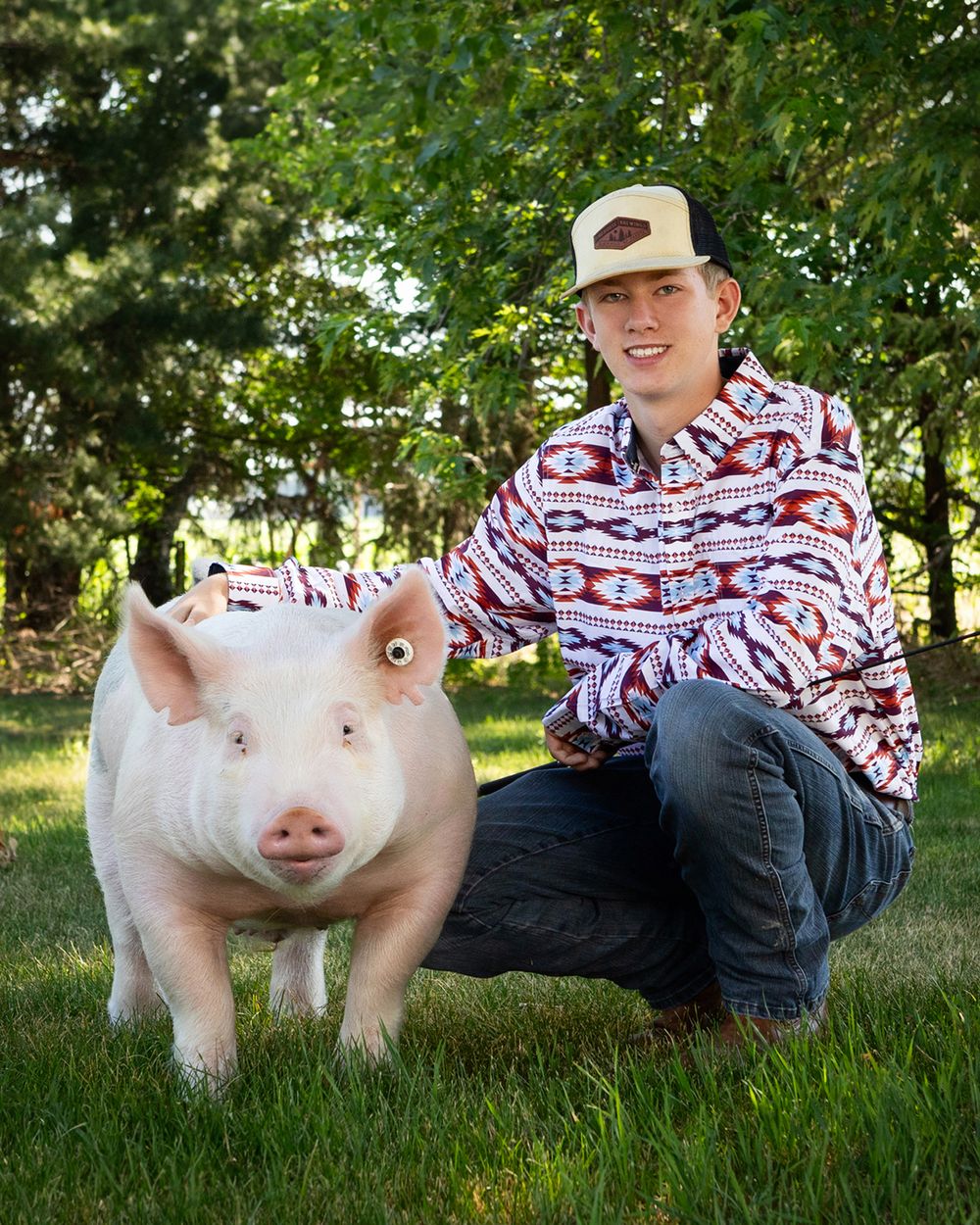 Livestock photography senior year