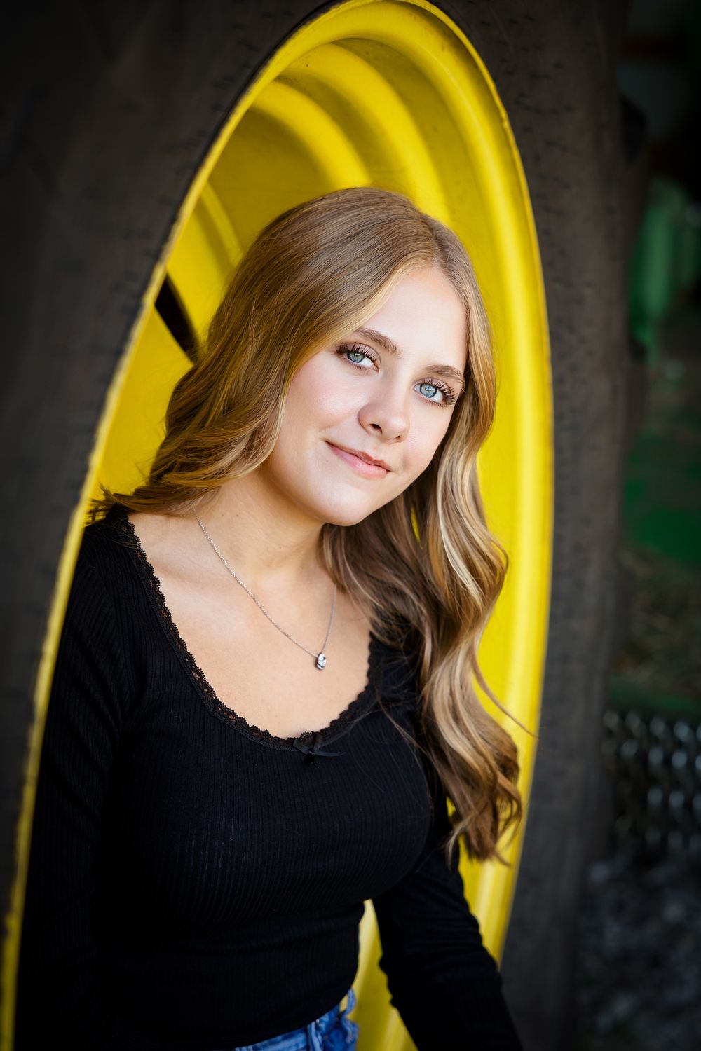 Senior Picture Tractor Tire