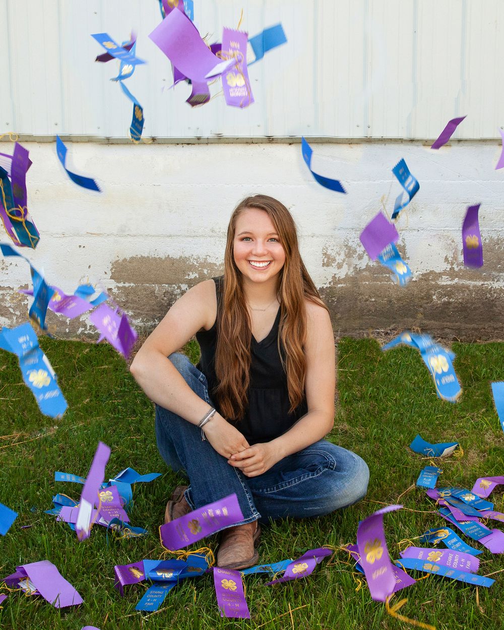 4H Ribbon Senior Photography
