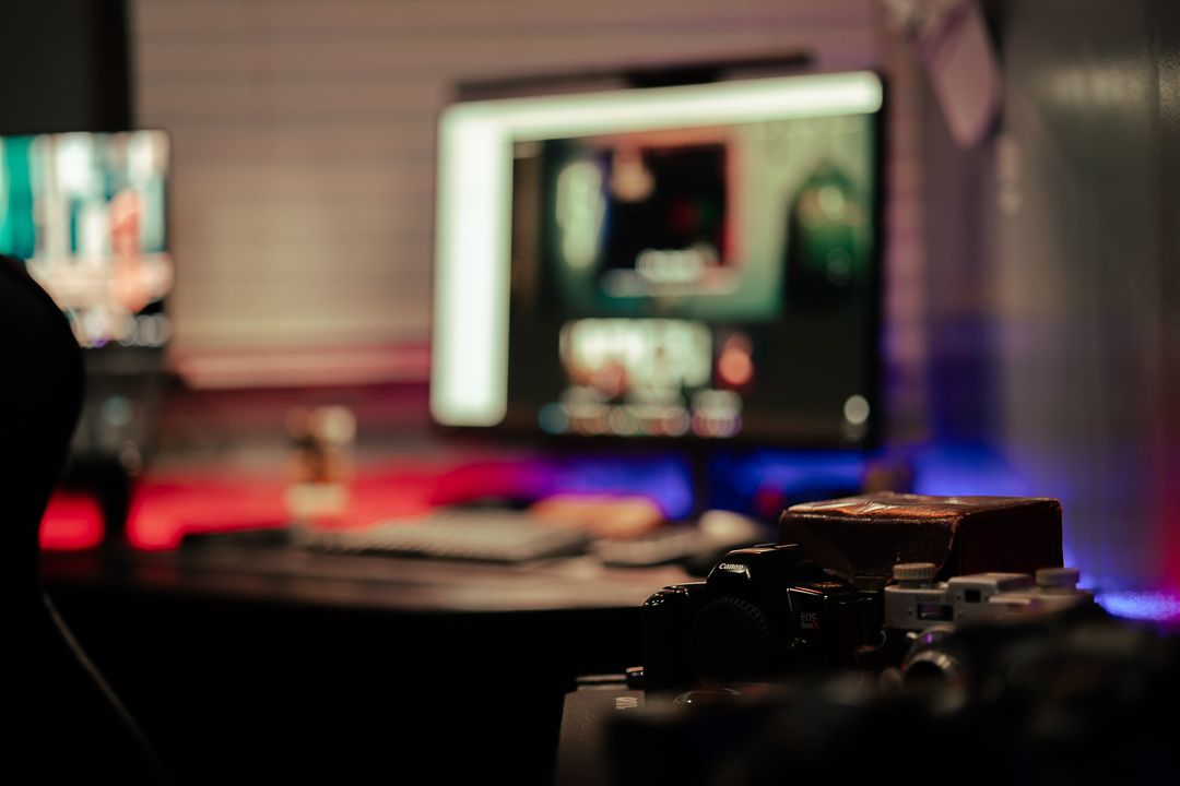Professional studio grip and lighting gear at Mannyportraits Miami studio – cinematic setup ensuring stability, control, and precision.