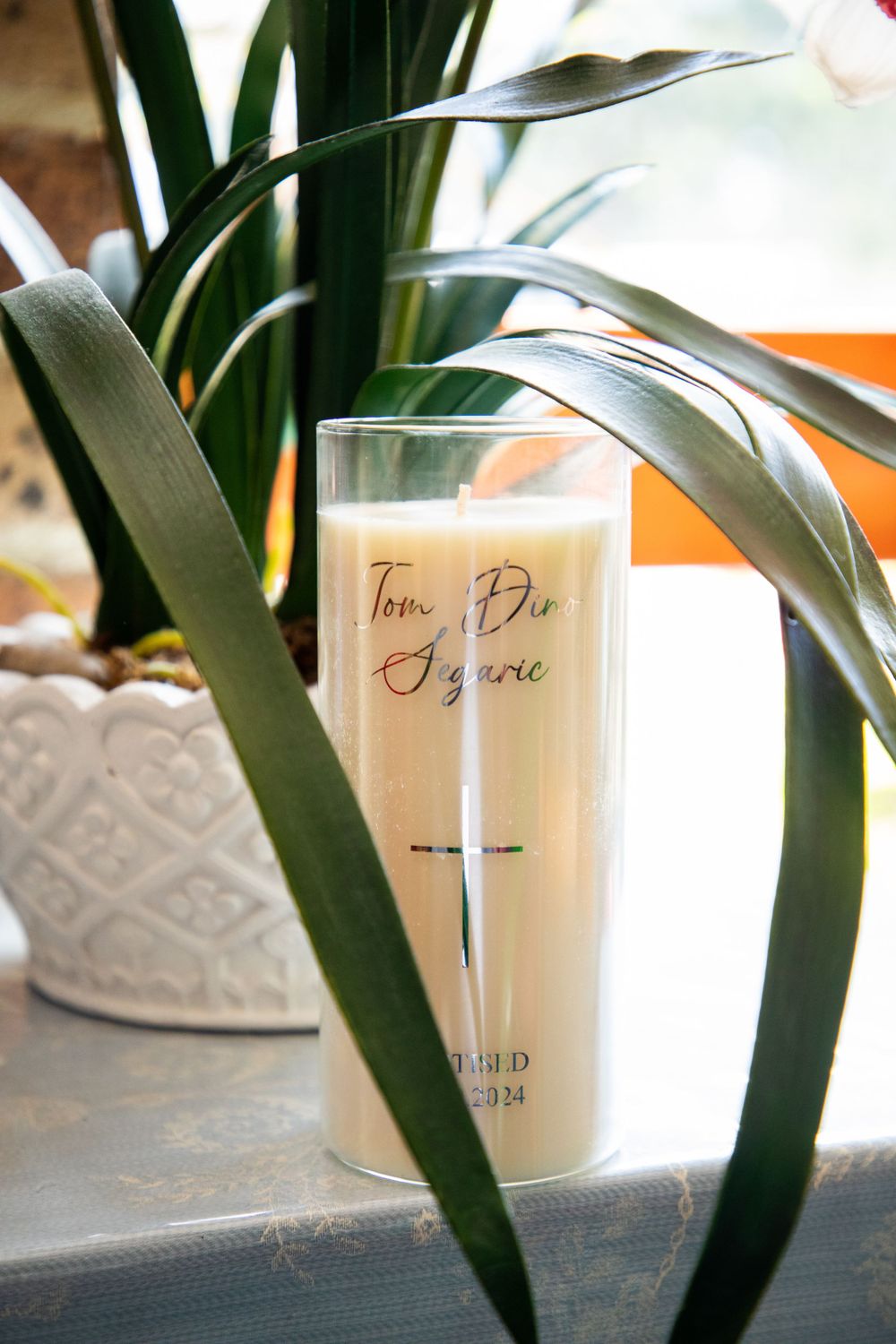 christening candle