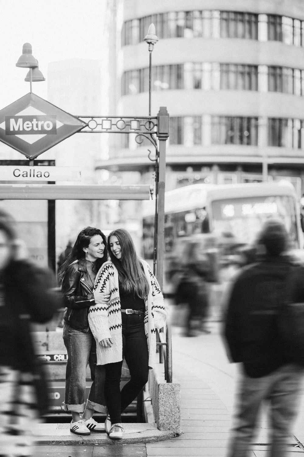 Fotografía de parejas Gran Via, Madrid