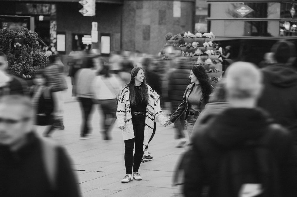 Fotografía de parejas Gran Via, Madrid