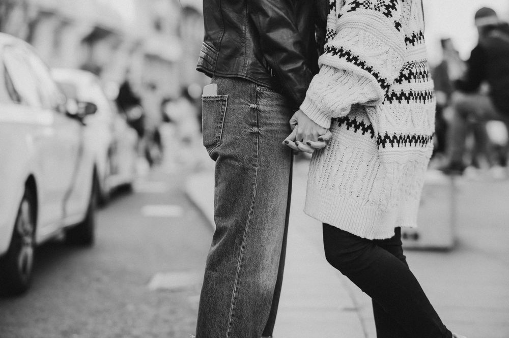 Parejas Gran Via, Madrid