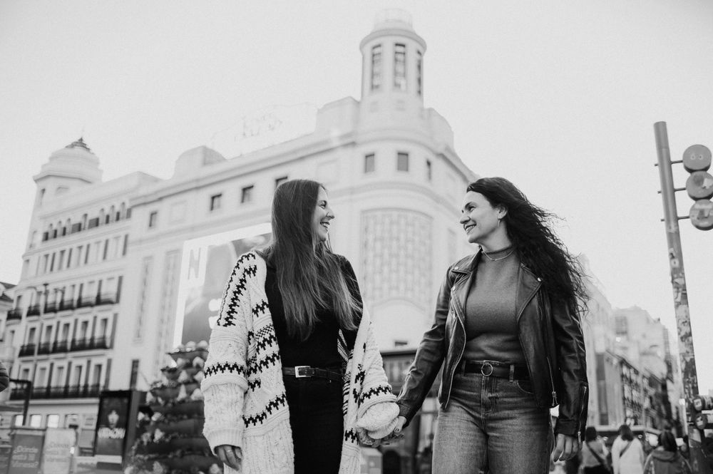 Fotógrafos de parejas Callao Gran Via, Madrid