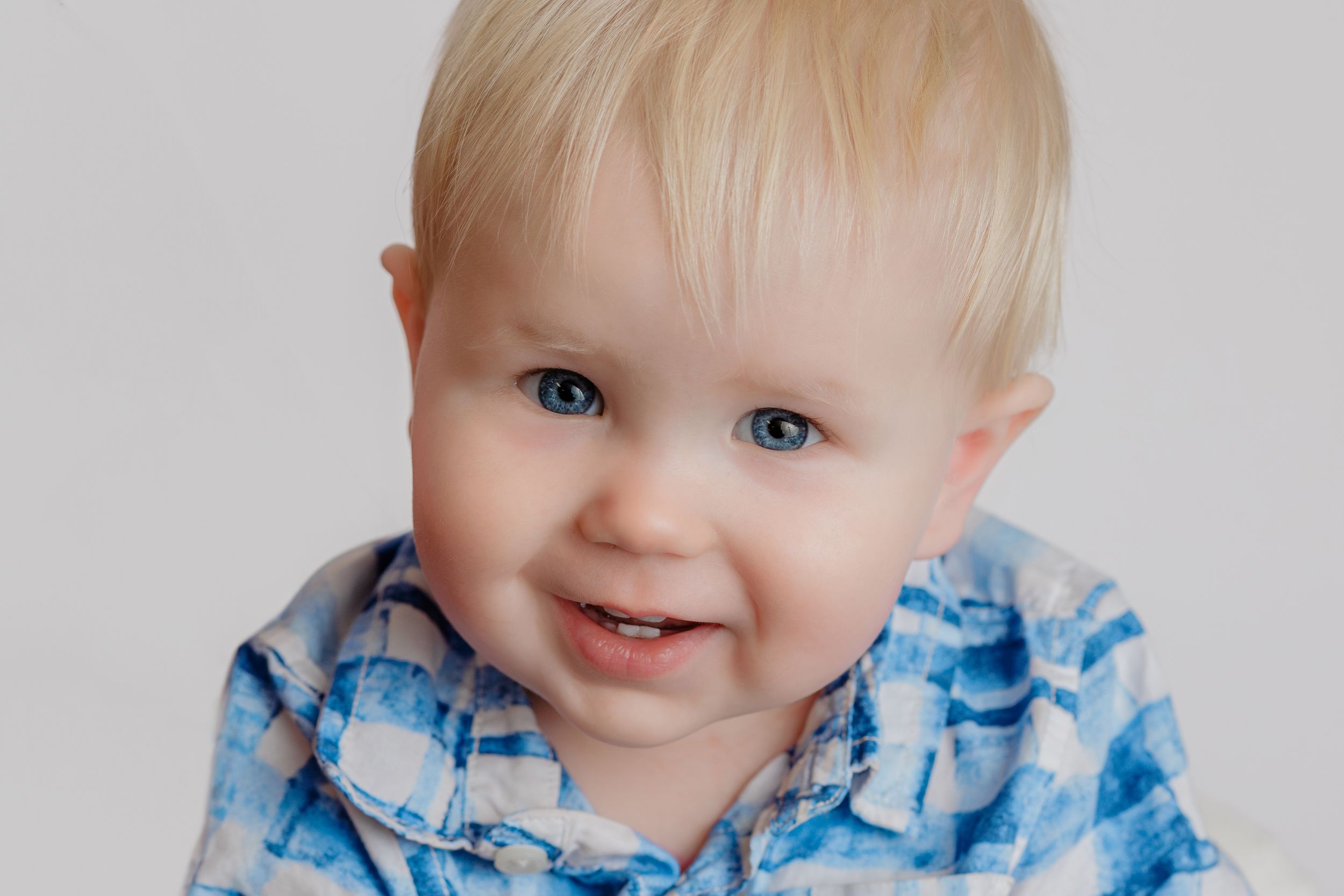 Smiling toddler