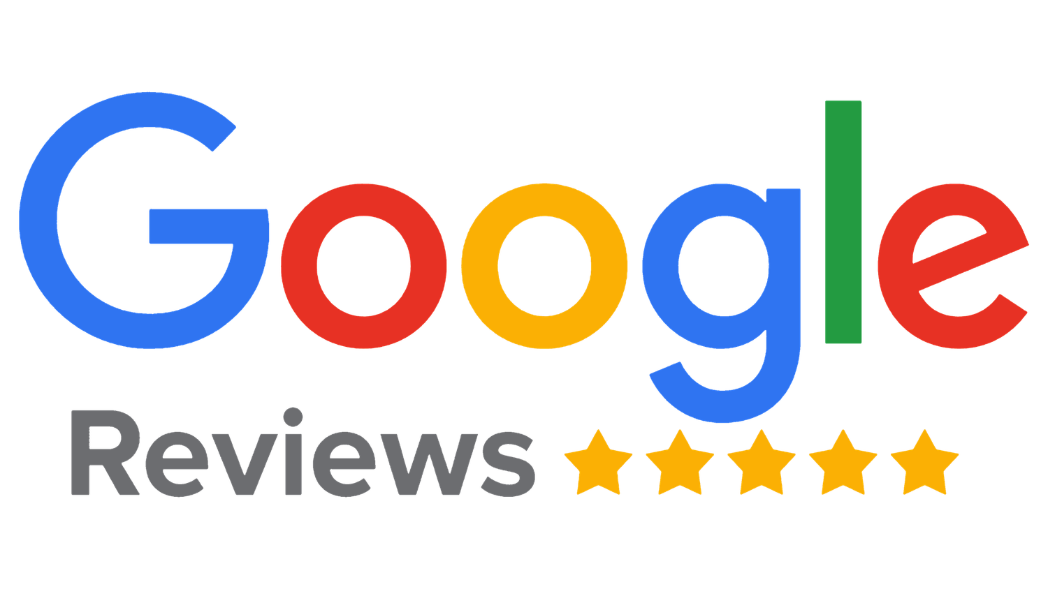 Google Verified Reviews badge displaying a green checkmark and five gold stars rating.