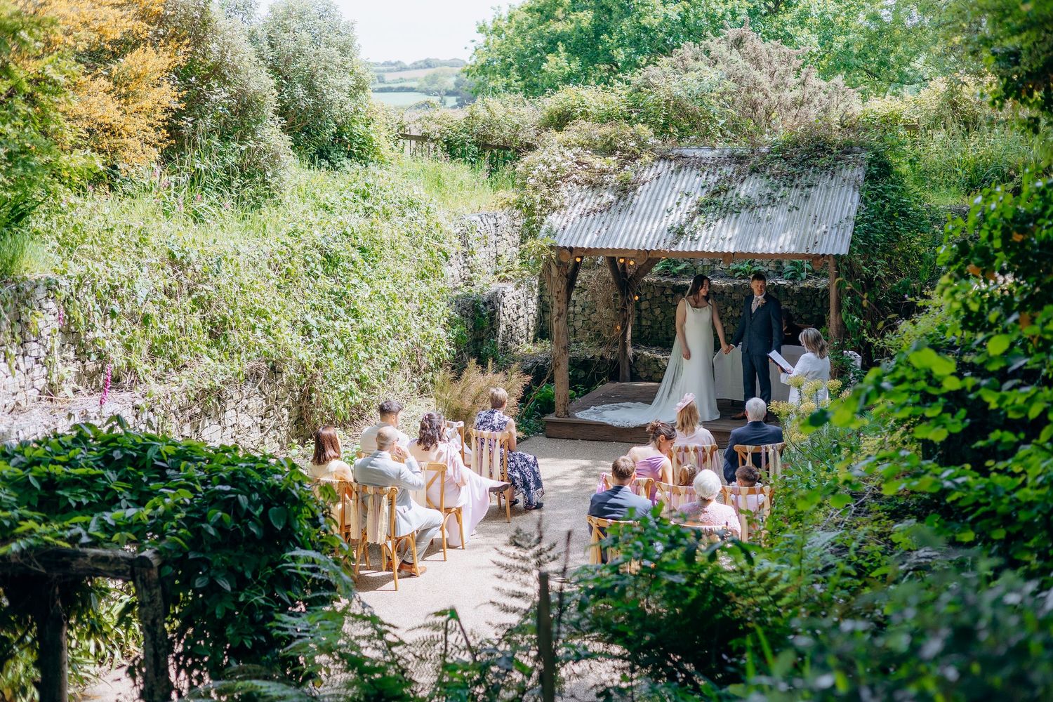 Intimate wedding experience in Cornwall.