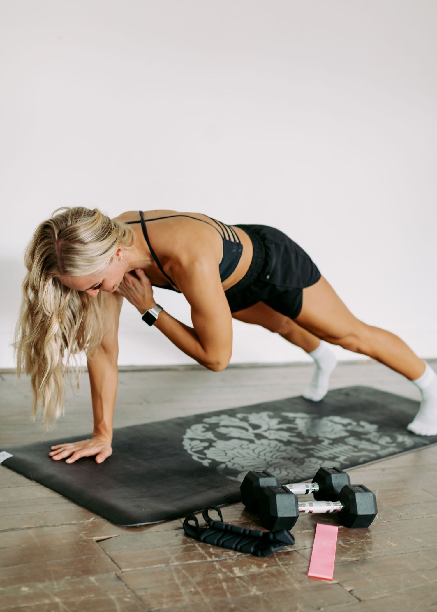 Branding shoot for an exercise or pilates business in Utah.