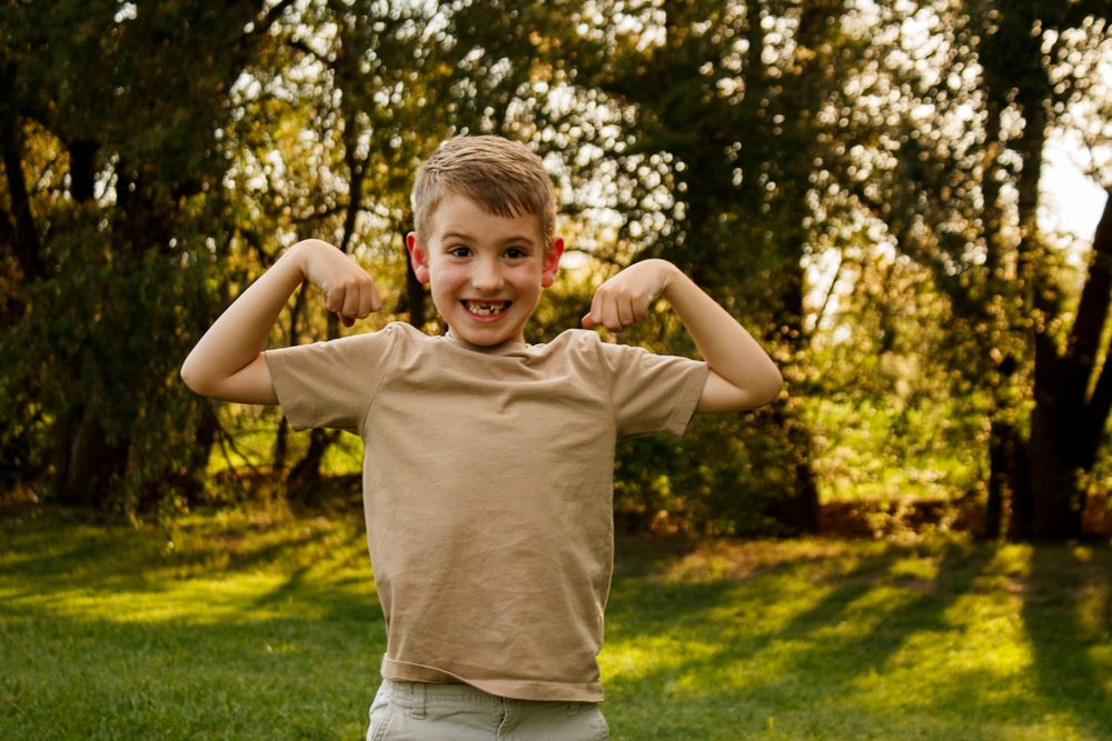 A young boy during a maternity photo session at The League House in Amarillo, Texas