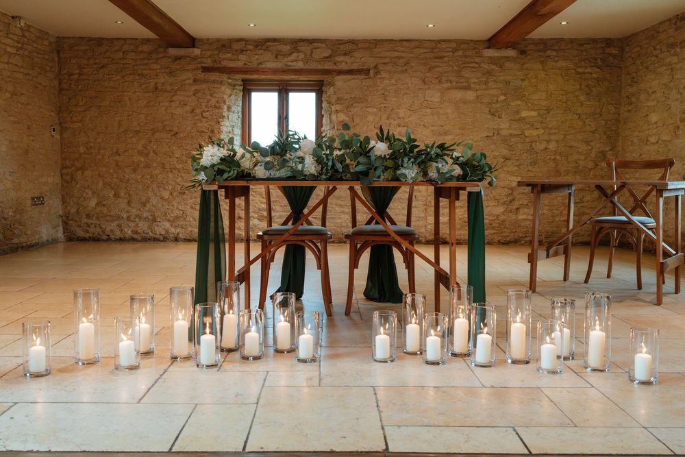 Kingscote Barn Wedding Photographer Zara Davis Photography Cotswolds Gloucestershire Cheltenham indoors ceremony details