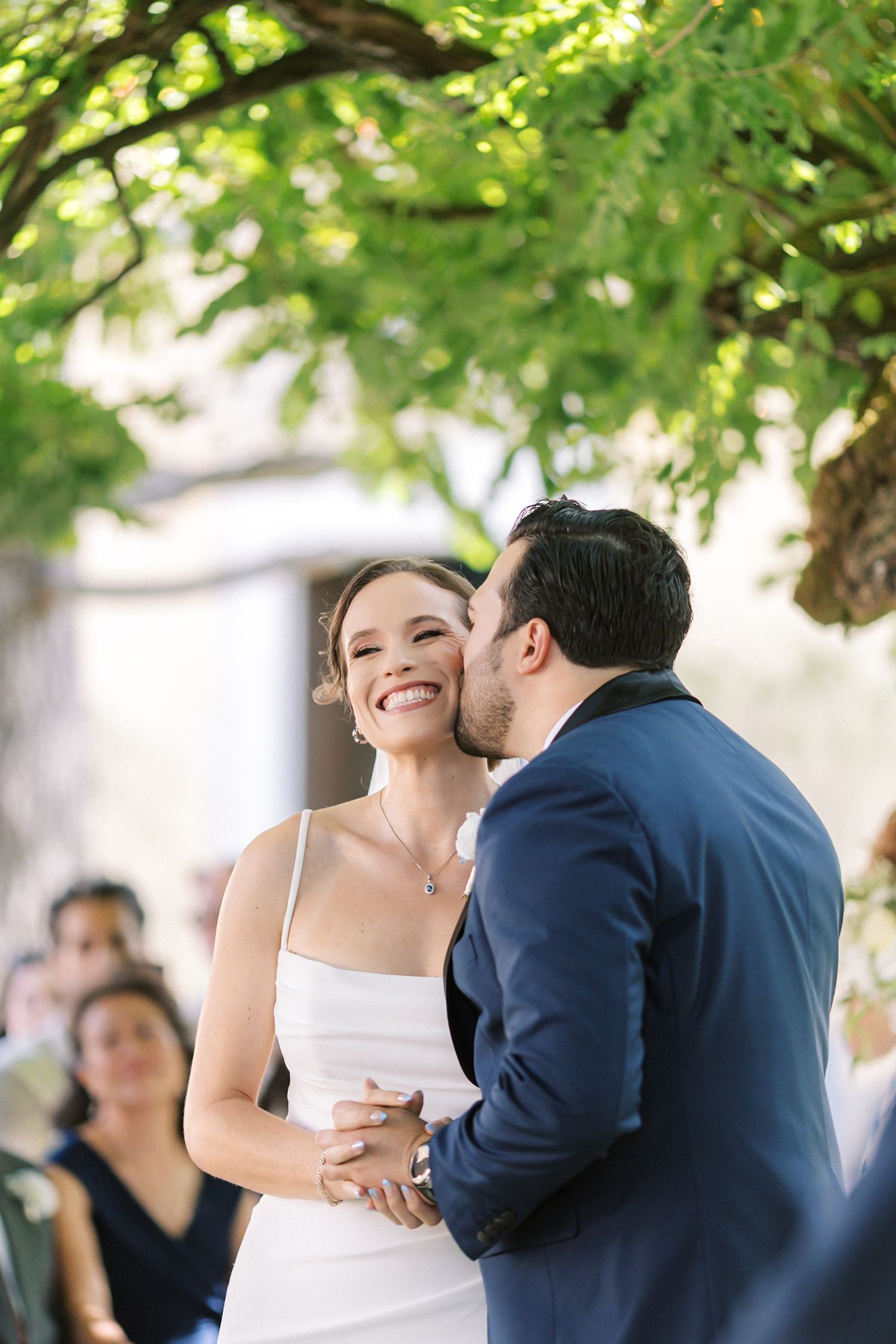 Emotional wedding ceremony at Quinta do Torneiro, Lisbon, captured by a Portugal wedding photographer
