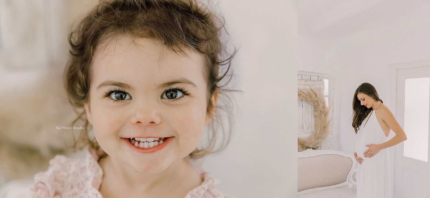 A collage of close-up portrait images showing expressions and emotions in a white and soft pastel setting.