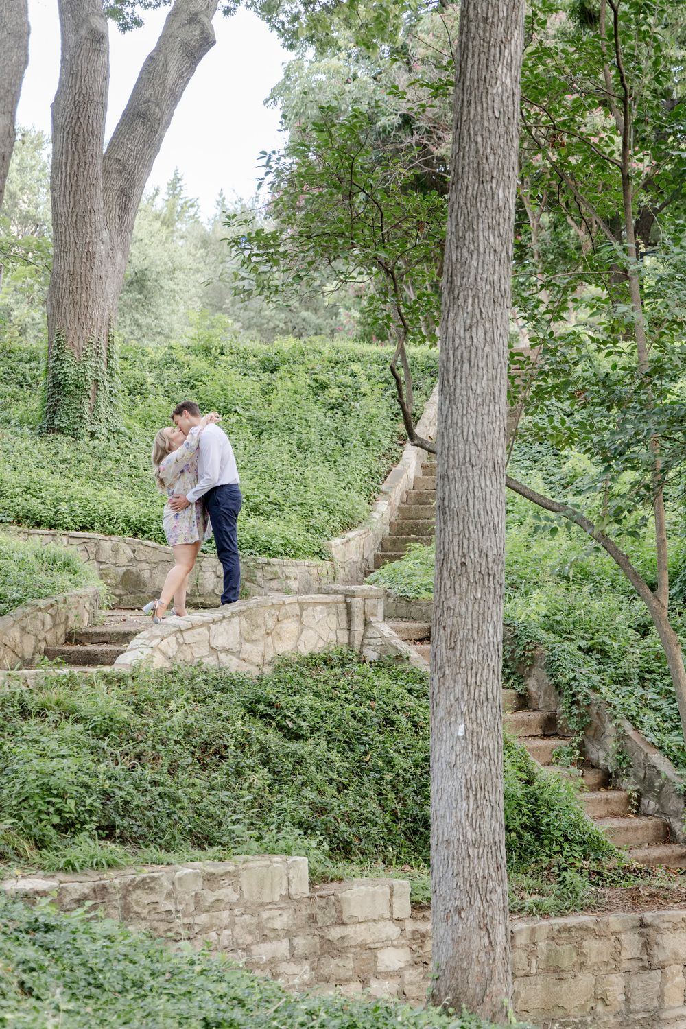 Light and airy Austin engagement photography highlighting authentic connection