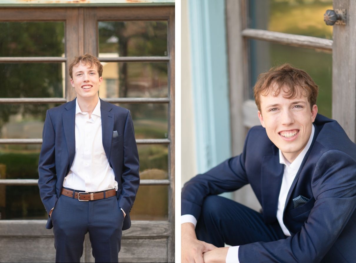 Bartlesville High Senior Guy Session at field by Bartlesville Senior Photography Kristi Bray