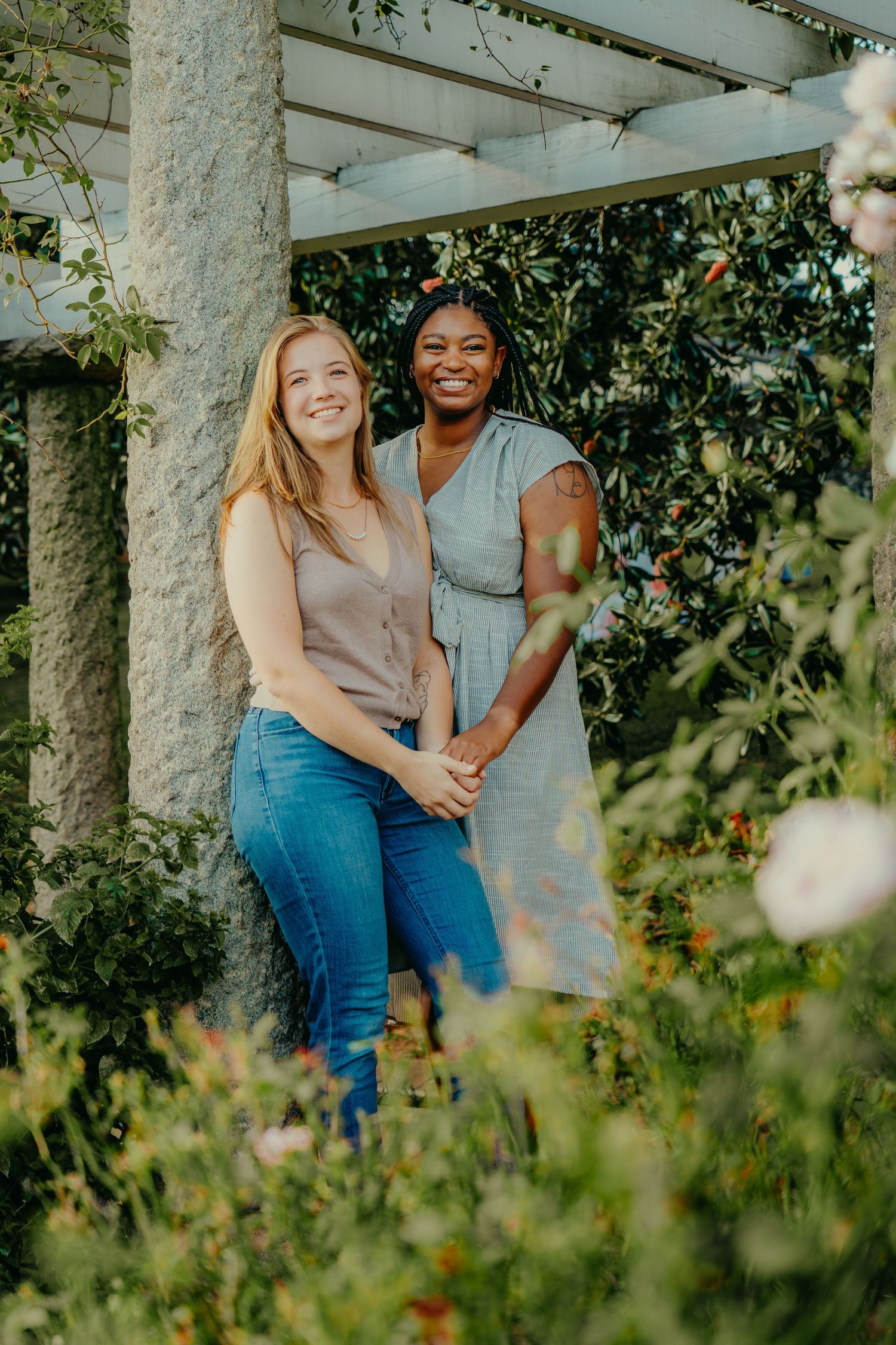 engagement session in Maymont Park in Richmond Virginia