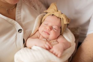 photo de bébé qui dort yvelines