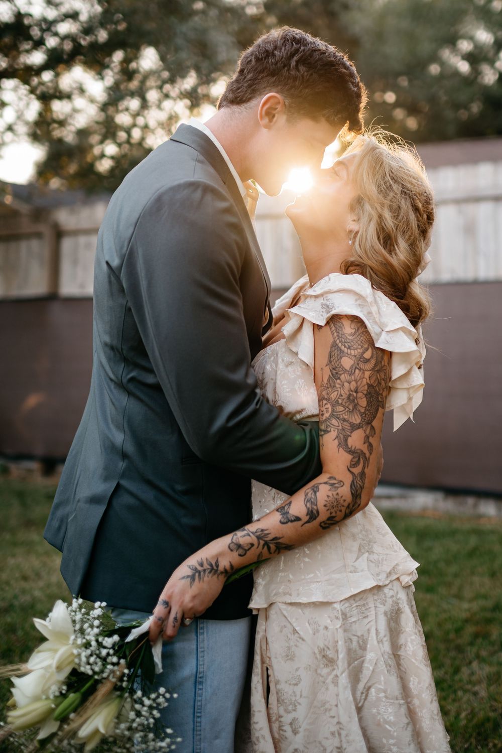 average wedding photographer prices in fort Walton beach. sunset wedding photographer captures candid moments. Includes all the photos.
