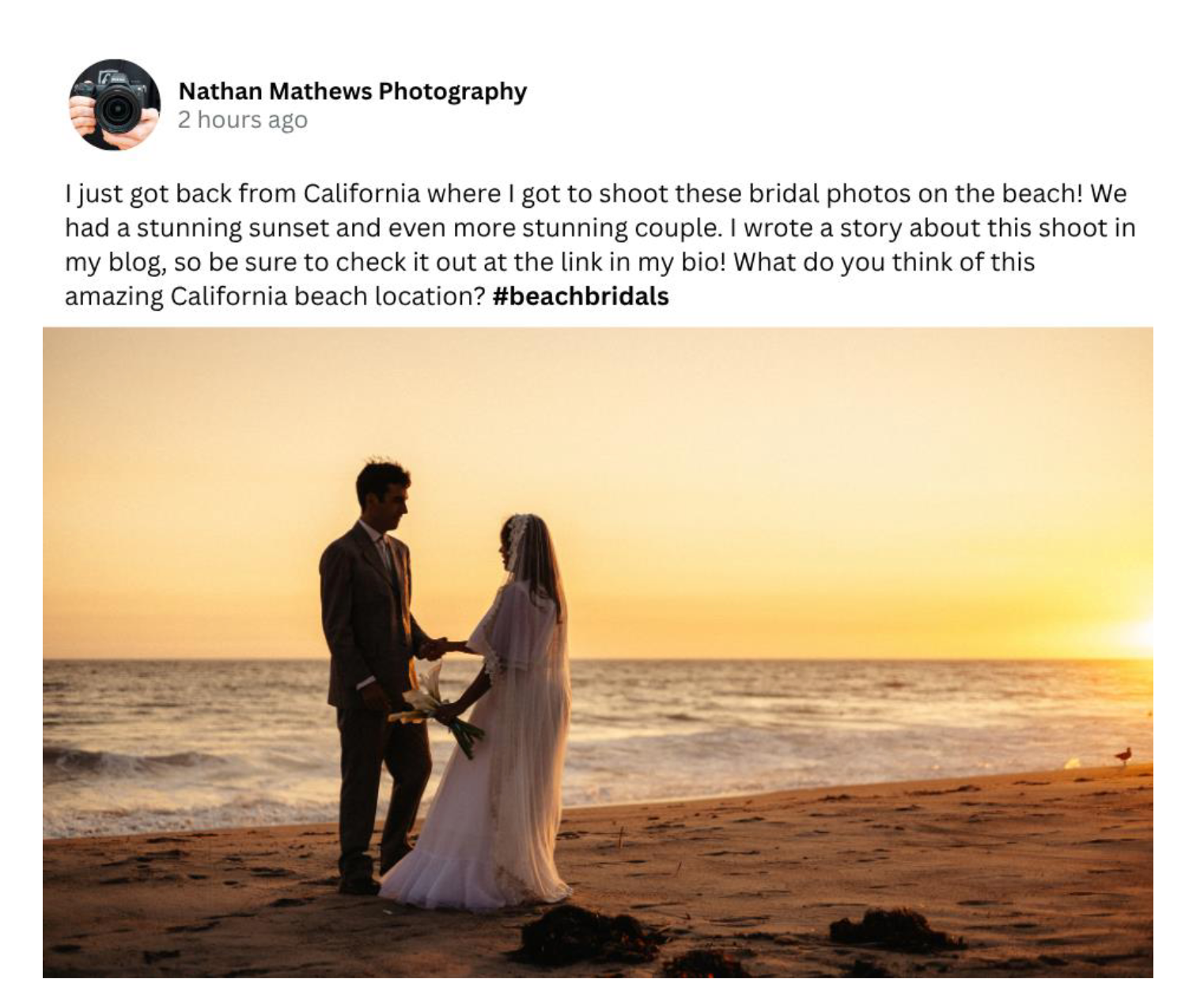 Silhouetted couple shares romantic moment on beach at sunset with golden light reflecting off ocean waves.