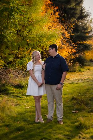 Kathryn Albertson Park Boise engagement photo