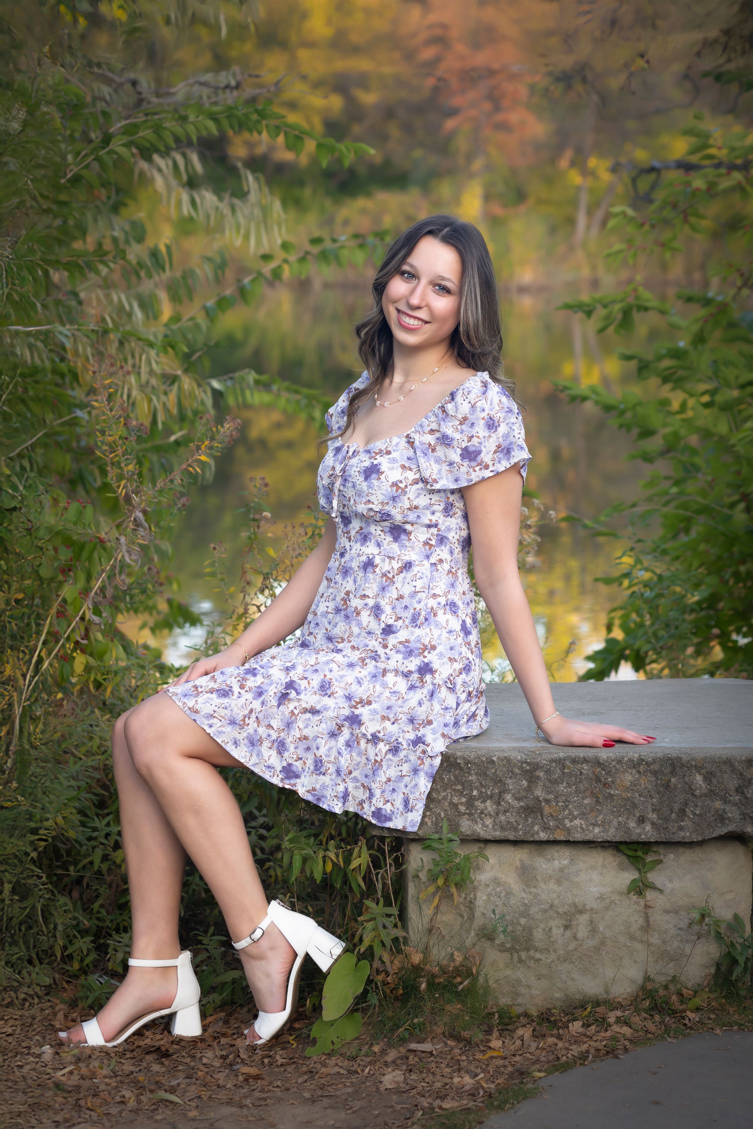 Kathryn Albertson Park Boise Idaho senior girl
