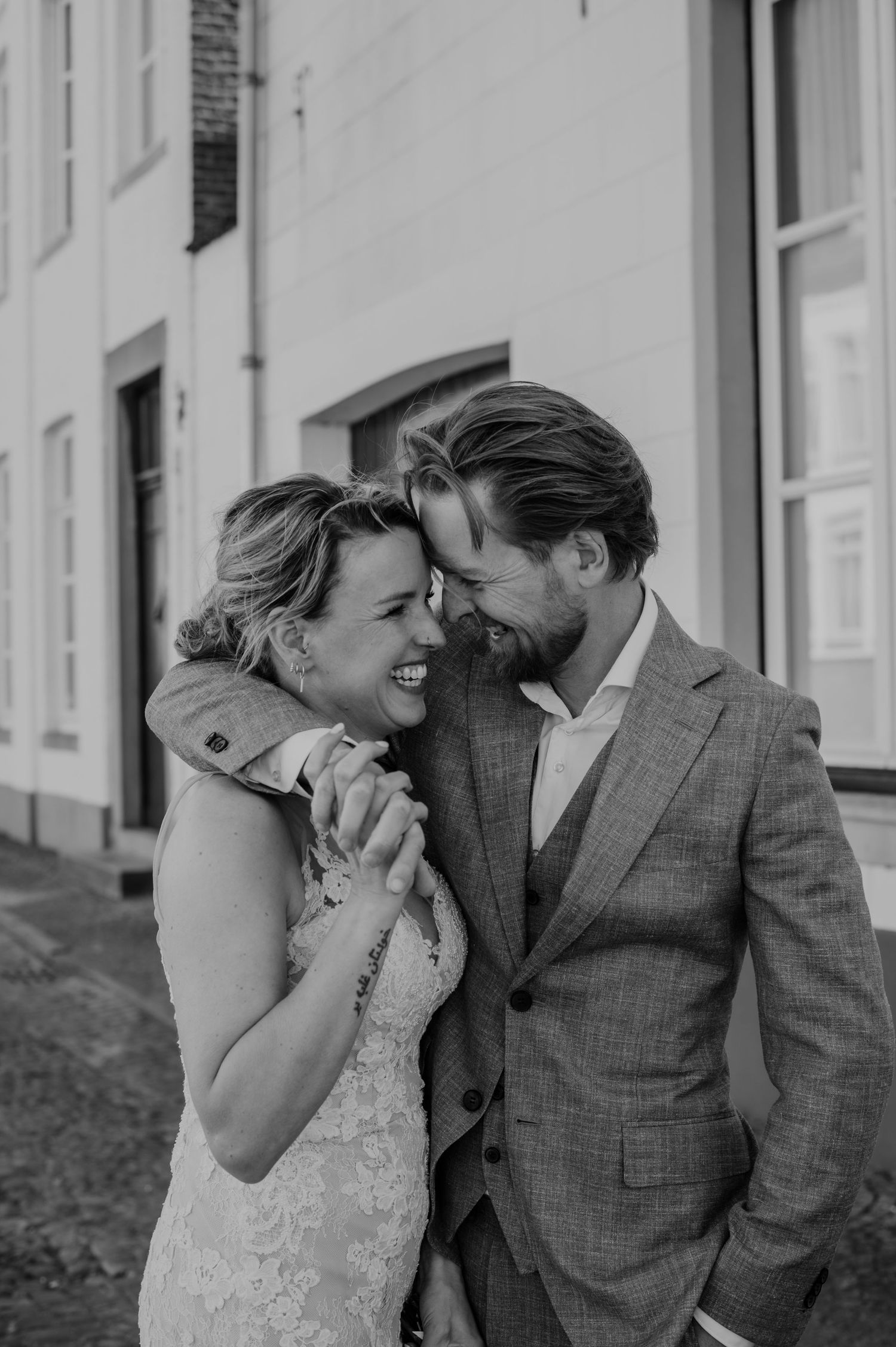 Koppel trouwen Marjolein Maes Fotografie