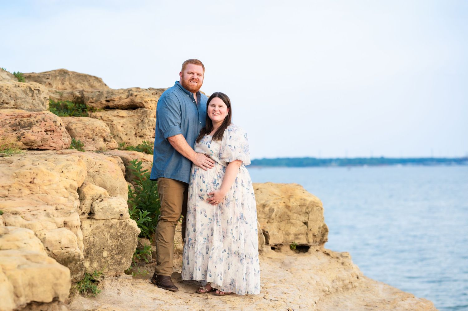 lakeside maternity photo session rockledge park by mesquite tx family and lifestyle newborn photographer