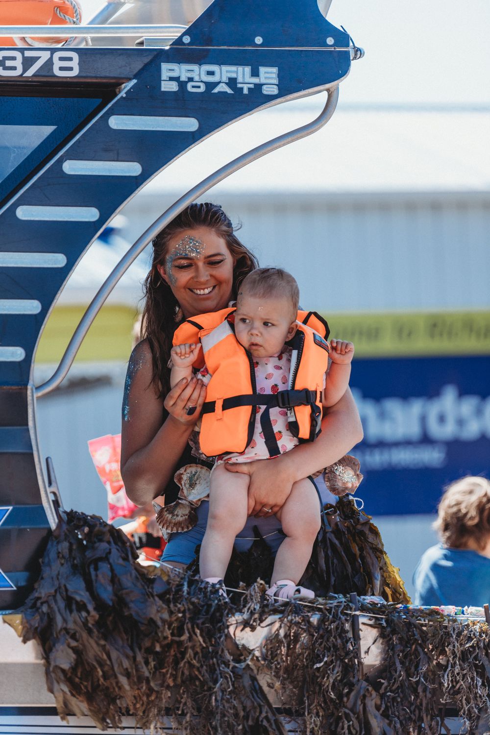Coromandel Santa parade by coromandel photographer Jenna James