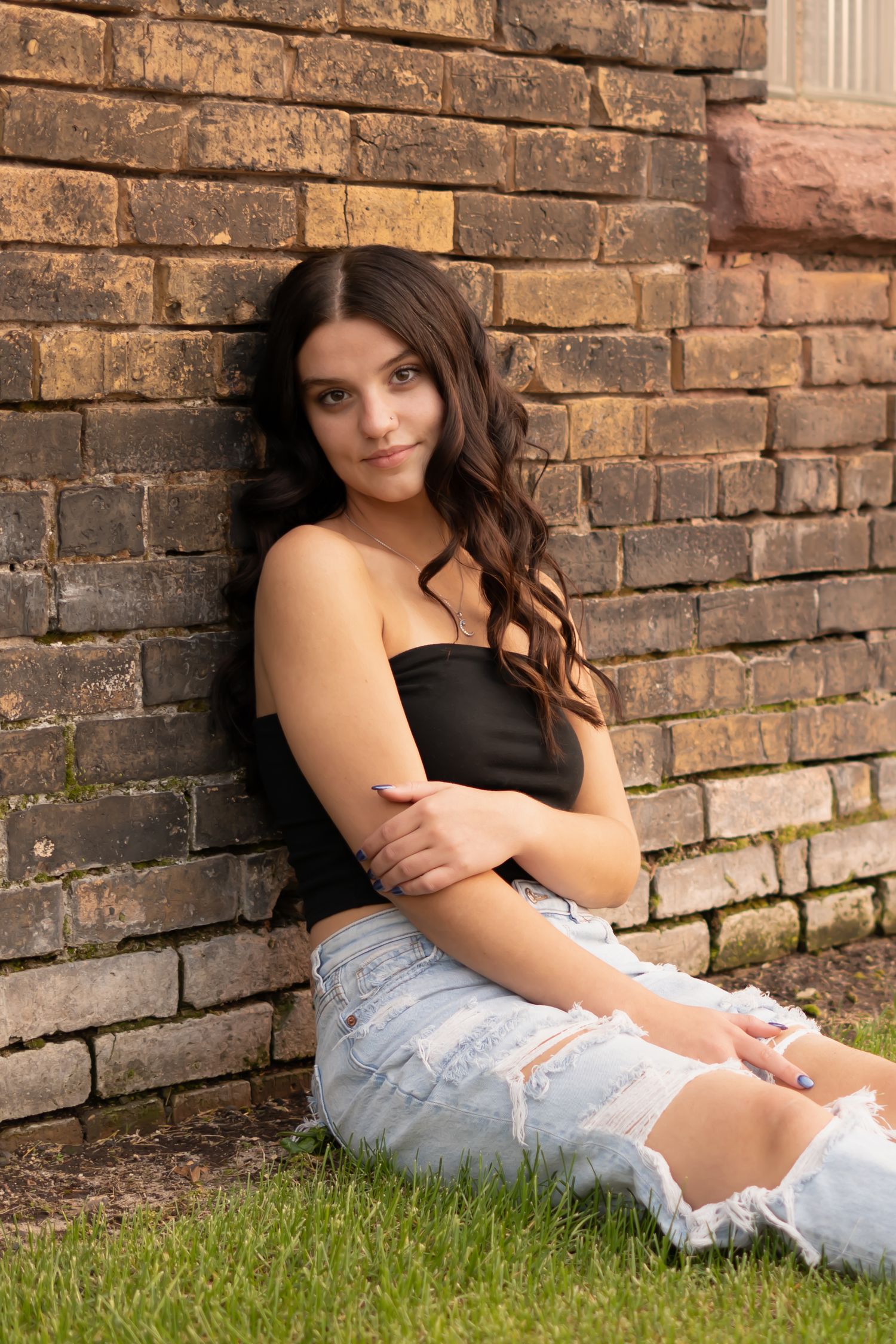 Senior portraits at the Northern Pacific Center in Brainerd, MN.