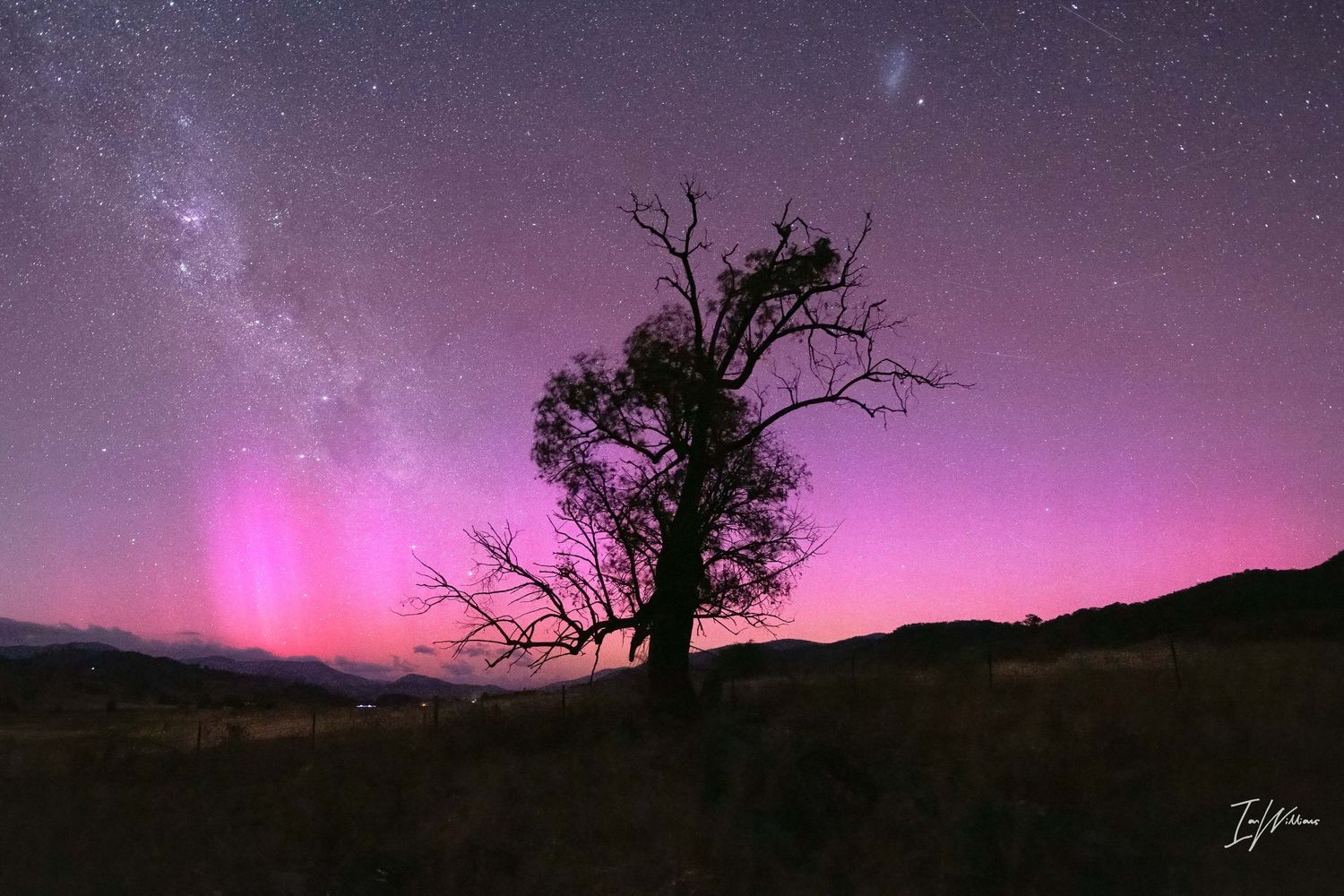 Aurora Australis, Canberra area