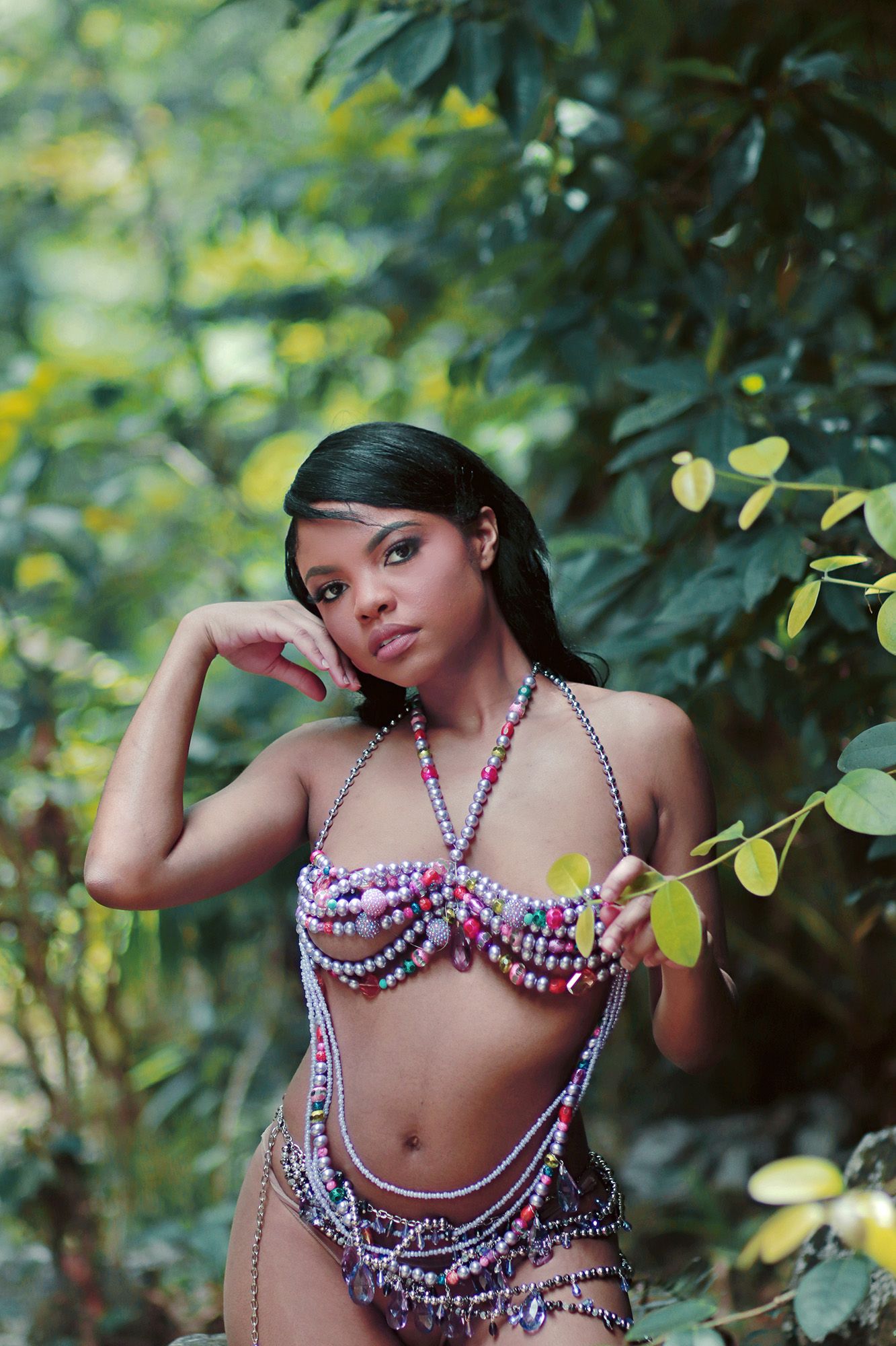 Puerto Rico Photographer. Albert Ray Photo. Rainforest Photoshoot. Portraits. Book Now. Waterfall Photoshoot. Editorial. El Yunque. Fashion