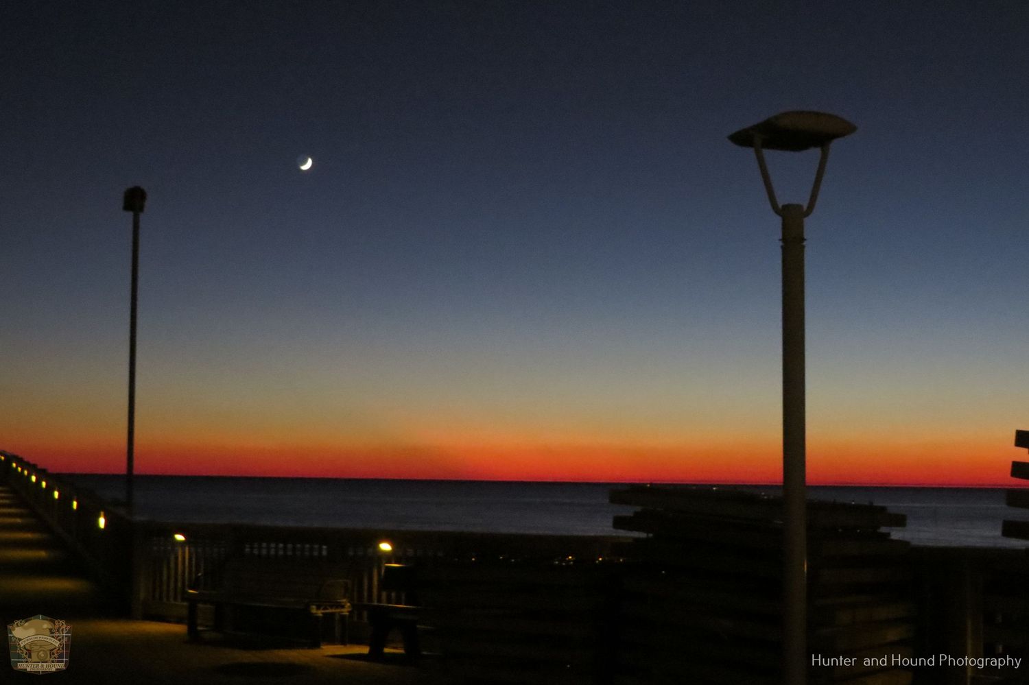 Sunset over Ocean