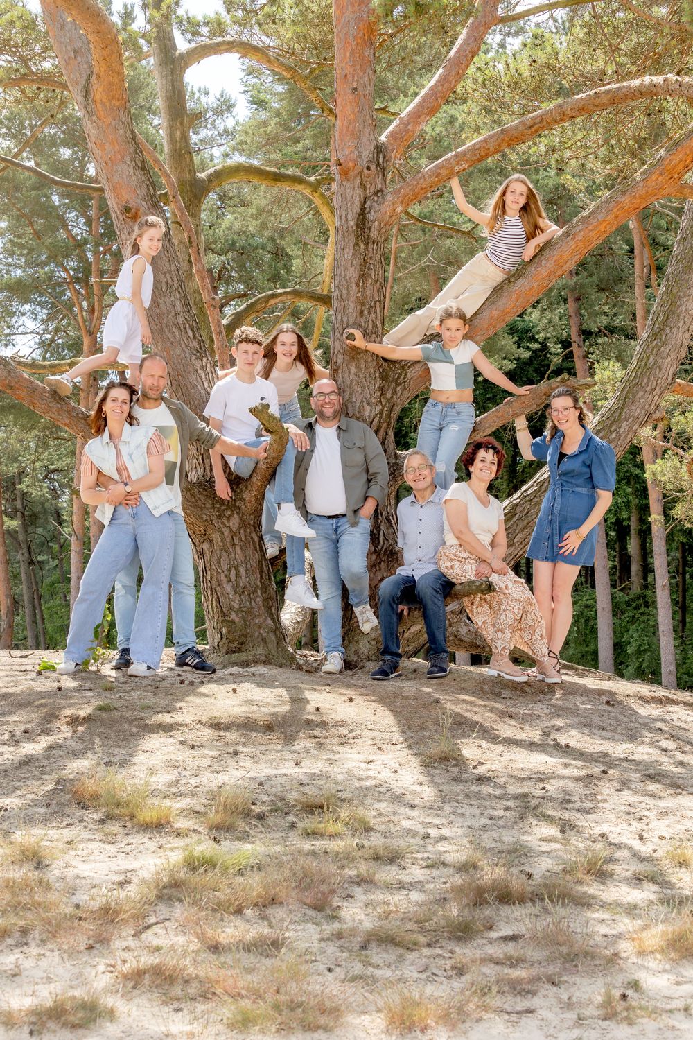 familiefoto ommen; familieshoot ommen; familieshoot sahara; familieportret sahara; familieportret ommen; ommen; foto ommen; foto lemelerveld