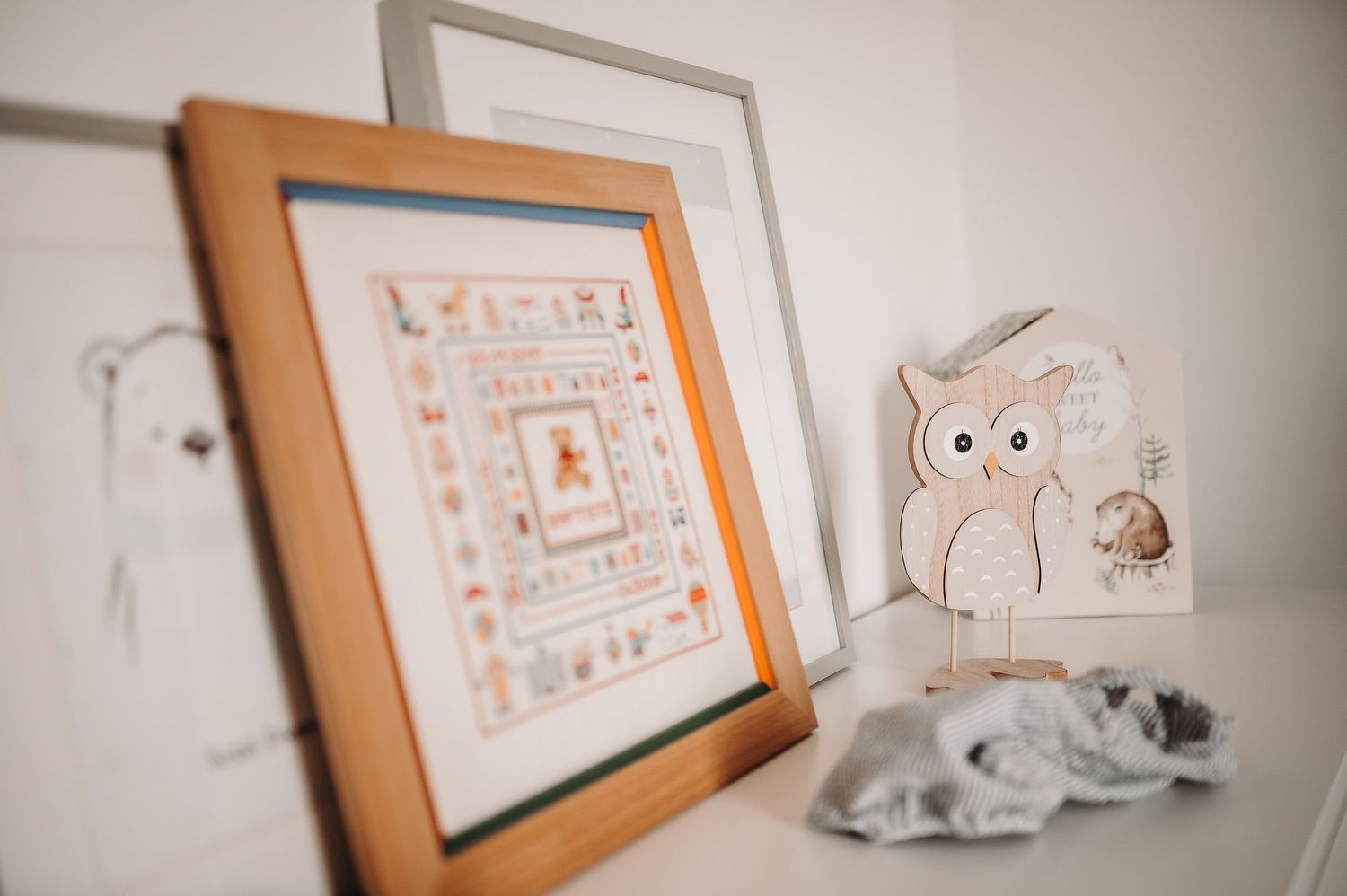 Chambre de bébé pour la séance photo cocooning en Alsace