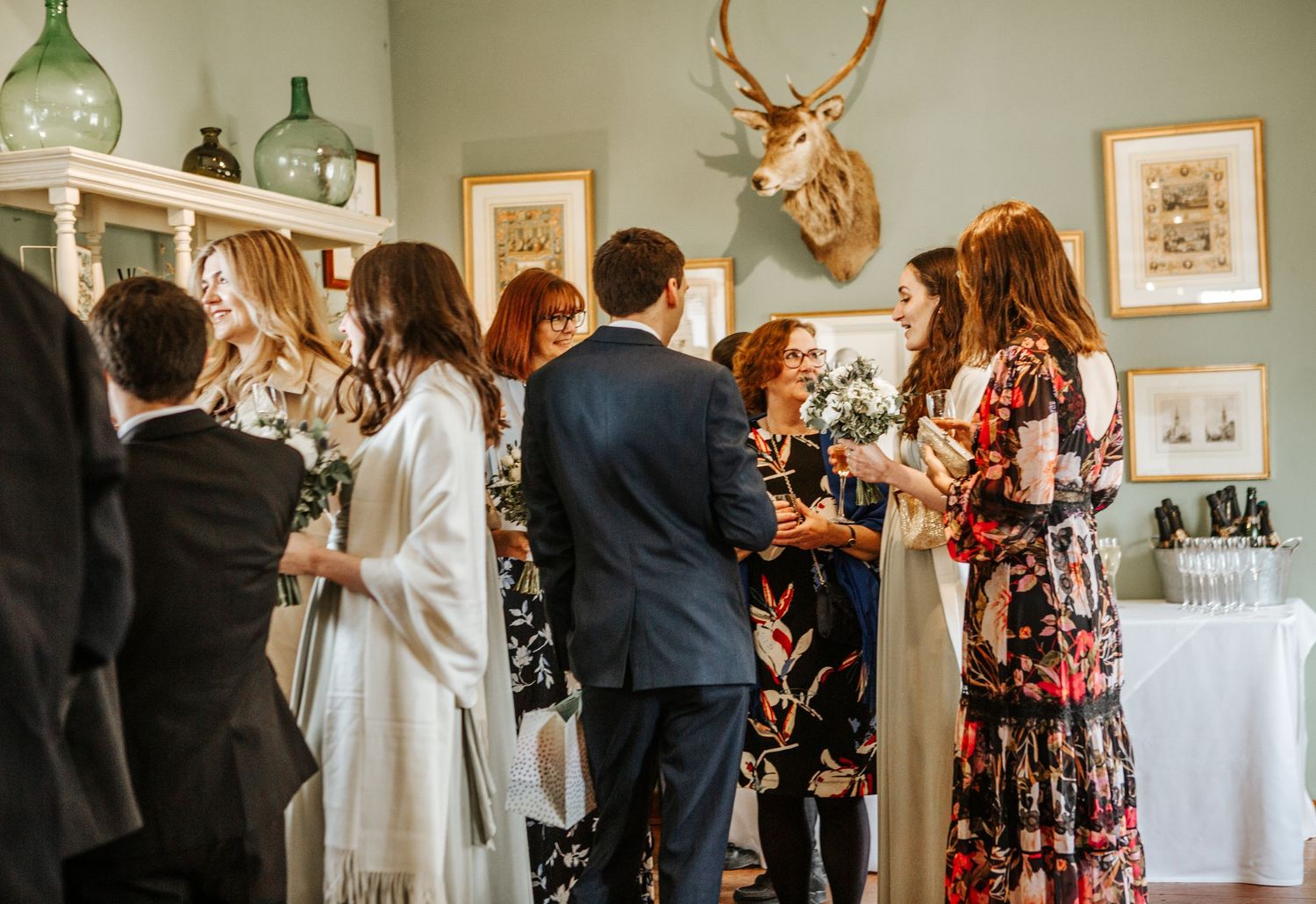 Drinks Reception winter weddings