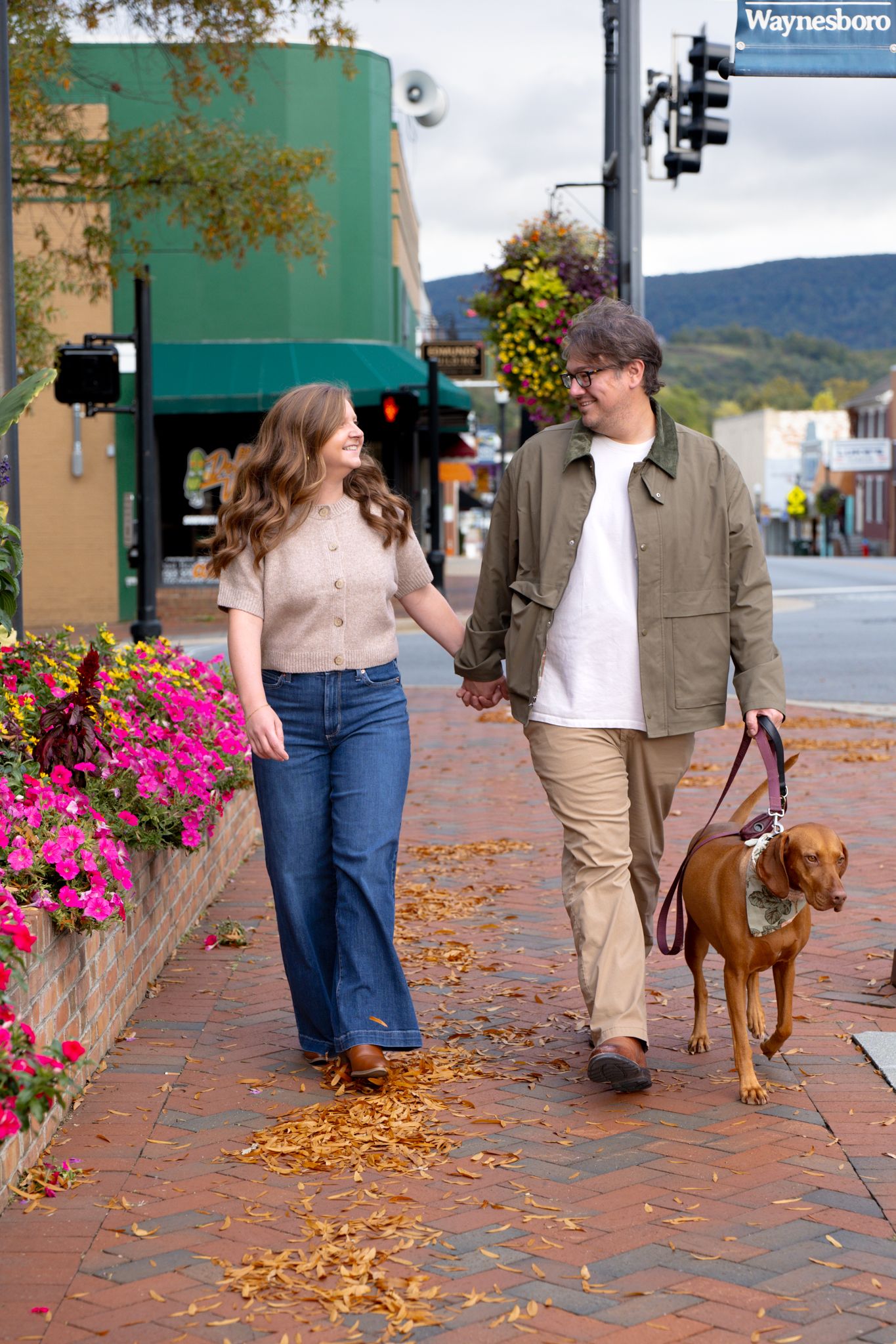 Downtown photoshoot in Waynesboro, VA.