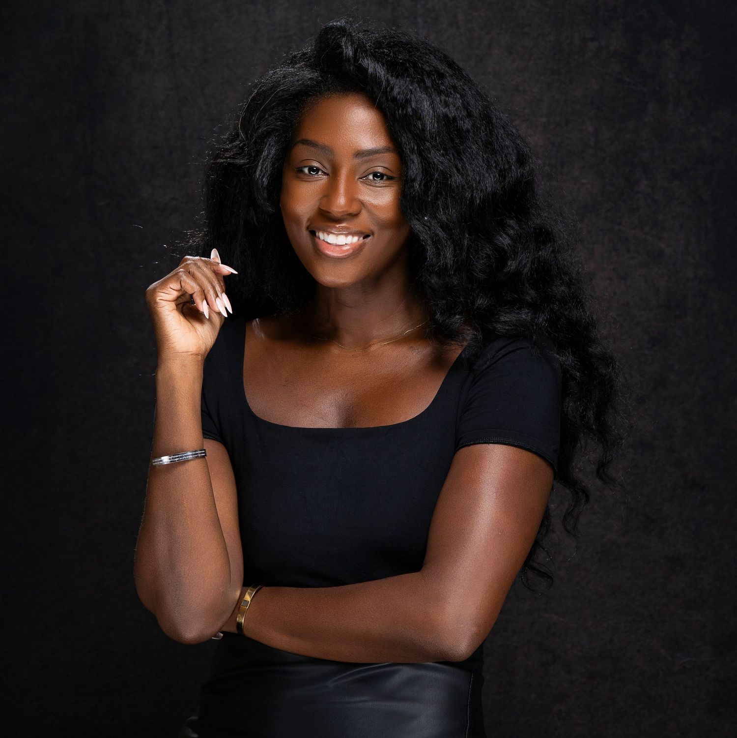 Delaware corporate headshot of business professional with clean studio lighting