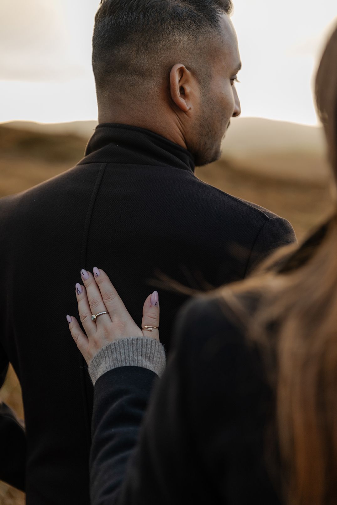 Intimate adventure couple photography in the mountains of Connemara, Ireland