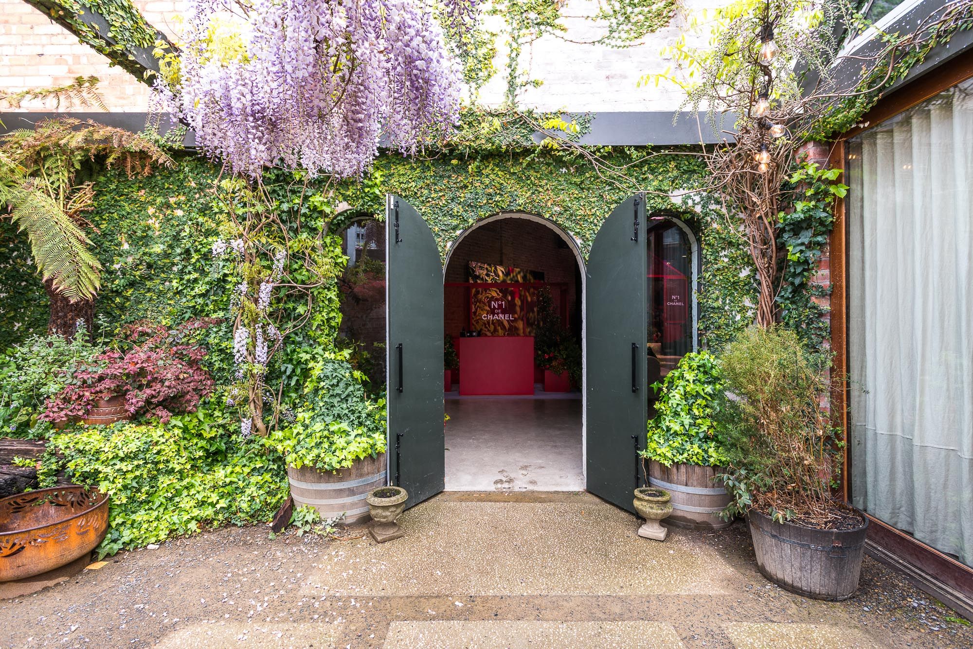 Half Acre Melbourne venue courtyard by Food and Desire