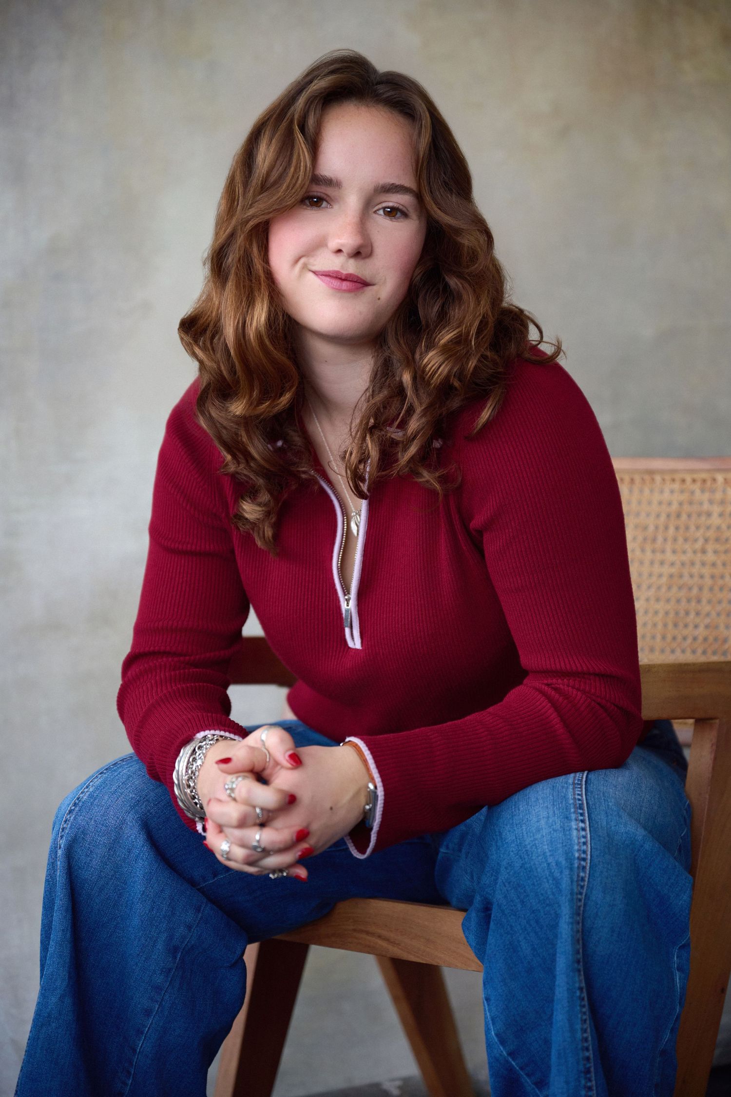 Natural, authentic corporate headshot