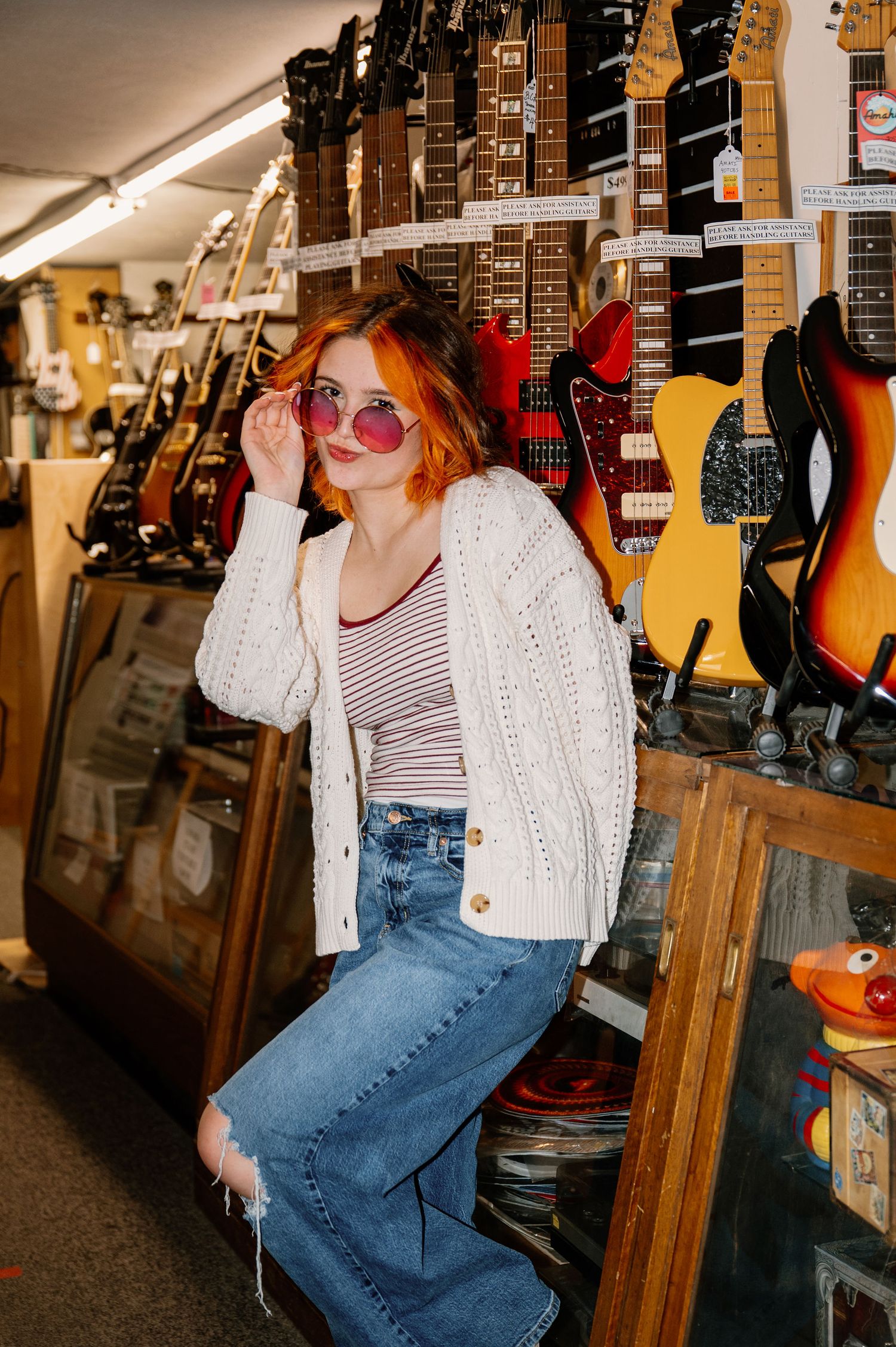 Fun and unique senior photos at Hot Poop in Walla Walla