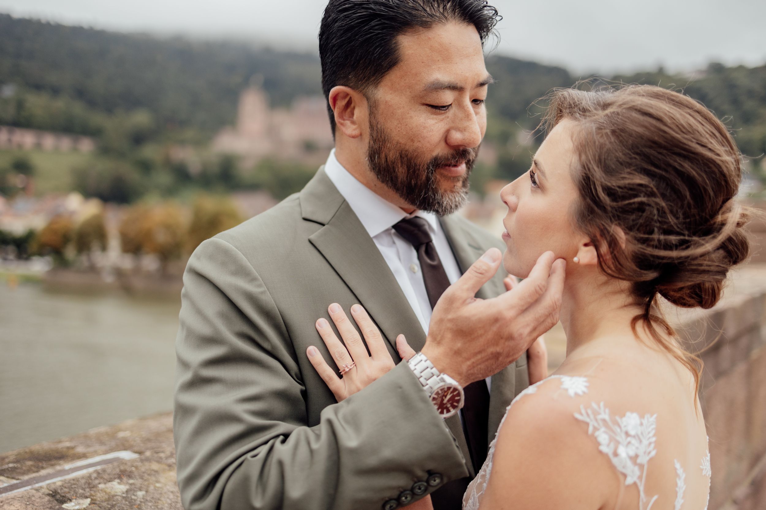 Heidelberg Old Bridge Wedding Photography - Heidelberg Wedding Photographer - Wedding Photography Heidelberg - Couples Photographer
