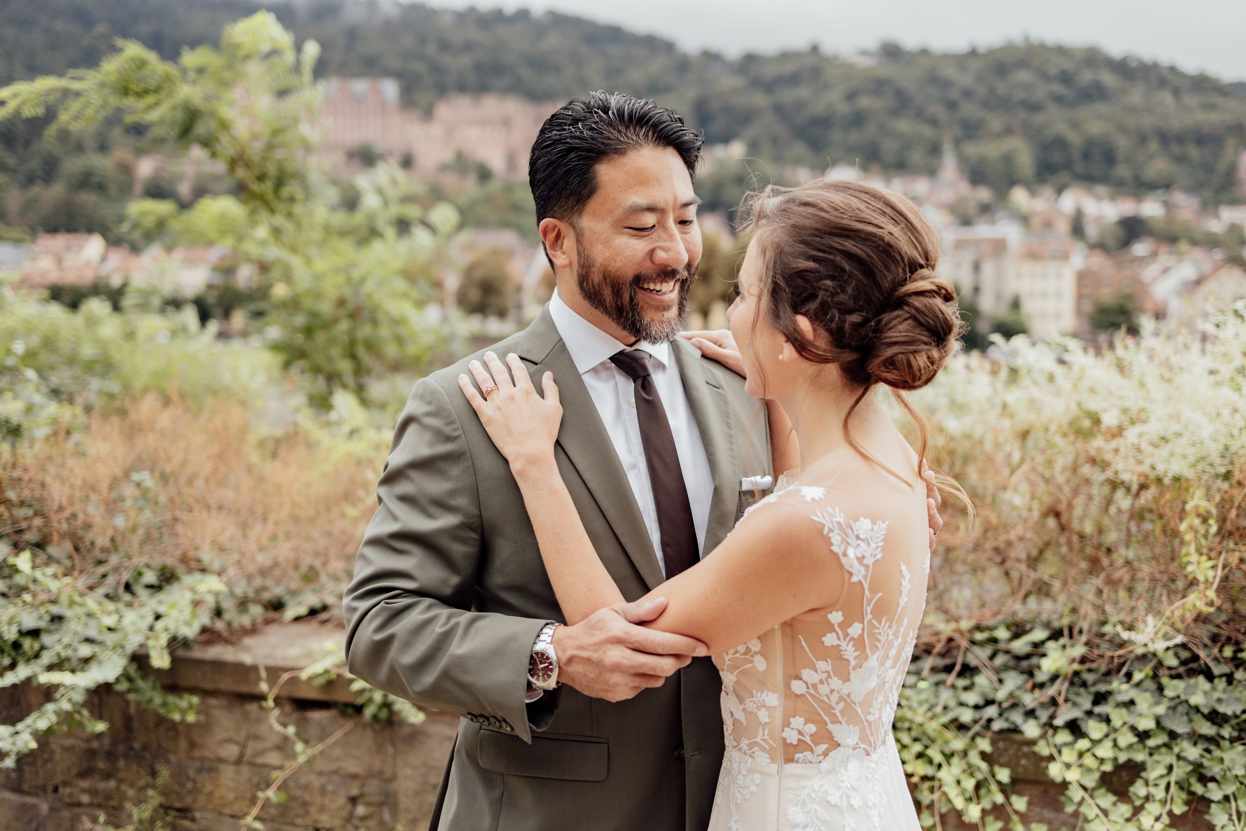 Heidelberg Old Bridge Wedding Photography - Heidelberg Wedding Photographer - Wedding Photography Heidelberg - Couples Photographer
