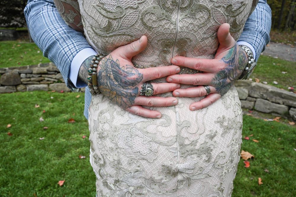 artist hands in love