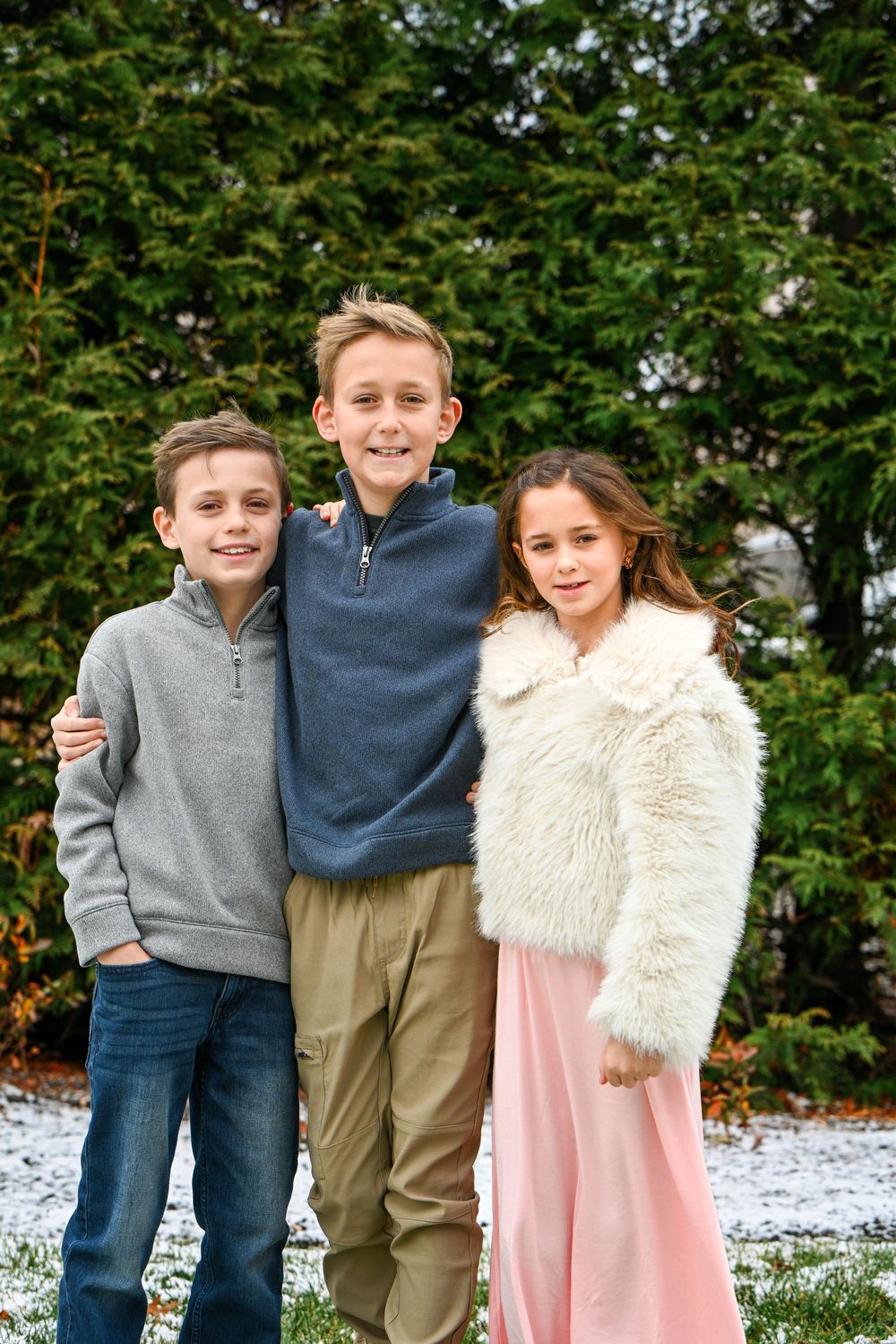 two brothers and sister
