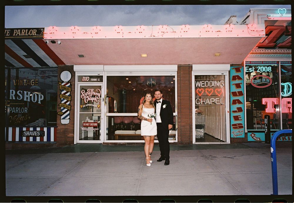 Las Vegas Film Photographer - Sure Thing Chapel