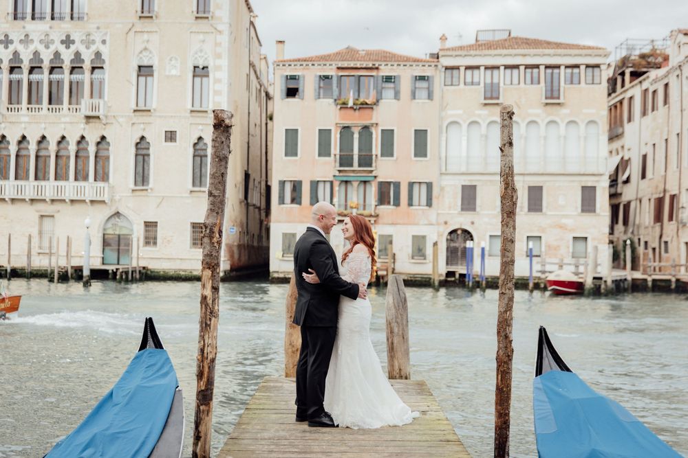 Destination Elopement in Venice, Italy - Destination Wedding in Venice, Italy - Winter Elopement in Venice - Americans eloping in Venice